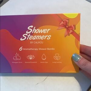 Aromatherapy Shower Steamers - 6 bath bombs